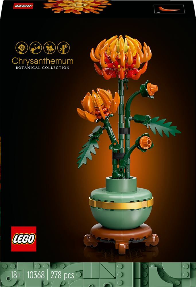 LEGO Botanical Collection: Erste Bilder zu 10368 Chrysantheme & 10369 Pflaumenblüten