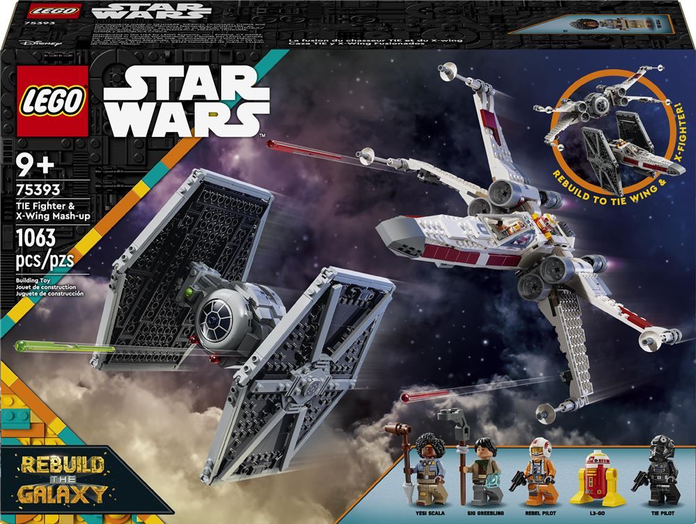 LEGO Star Wars Rebuild the Galaxy: Erste Bilder zu The Dark Falcon & TIE-Fighter & X-Wing Mashup!