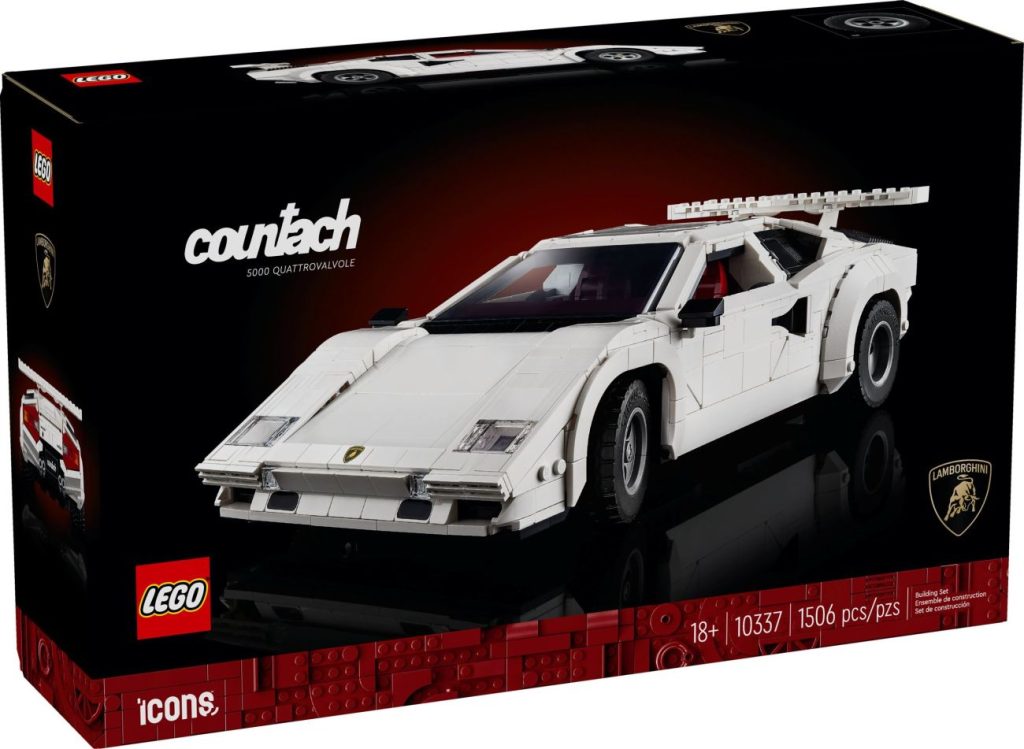 LEGO Icons 10337 Lamborghini Countach offiziell vorgestellt!