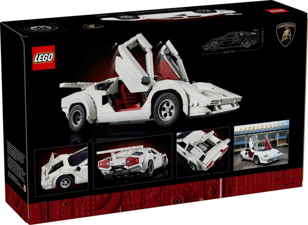 LEGO Icons 10337 Lamborghini Countach offiziell vorgestellt!