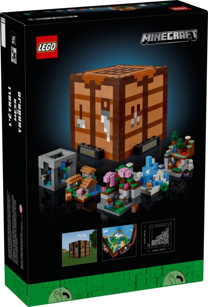 LEGO Minecraft 21265 Die Werkbank offiziell vorgestellt!