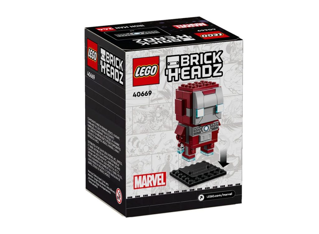 LEGO BrickHeadz 40669 Iron Man MK5