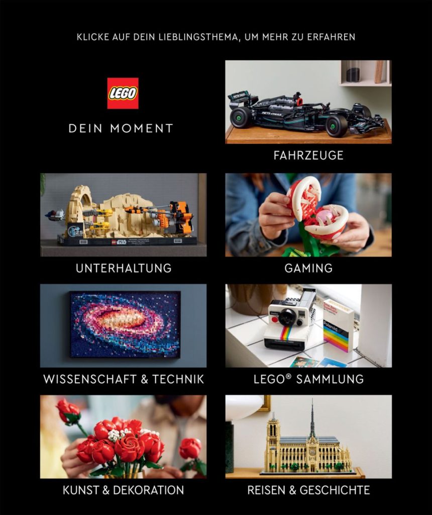 LEGO Kataloge Juni bis Dezember 2024
