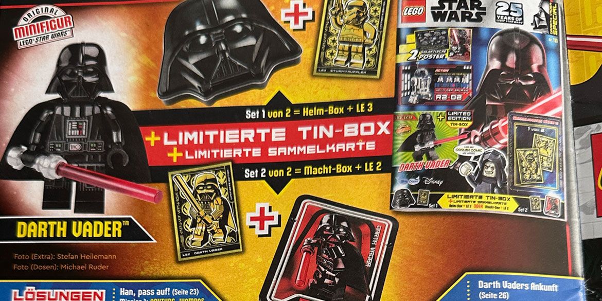 LEGO Star Wars Magazin #111 mit Tin-Box