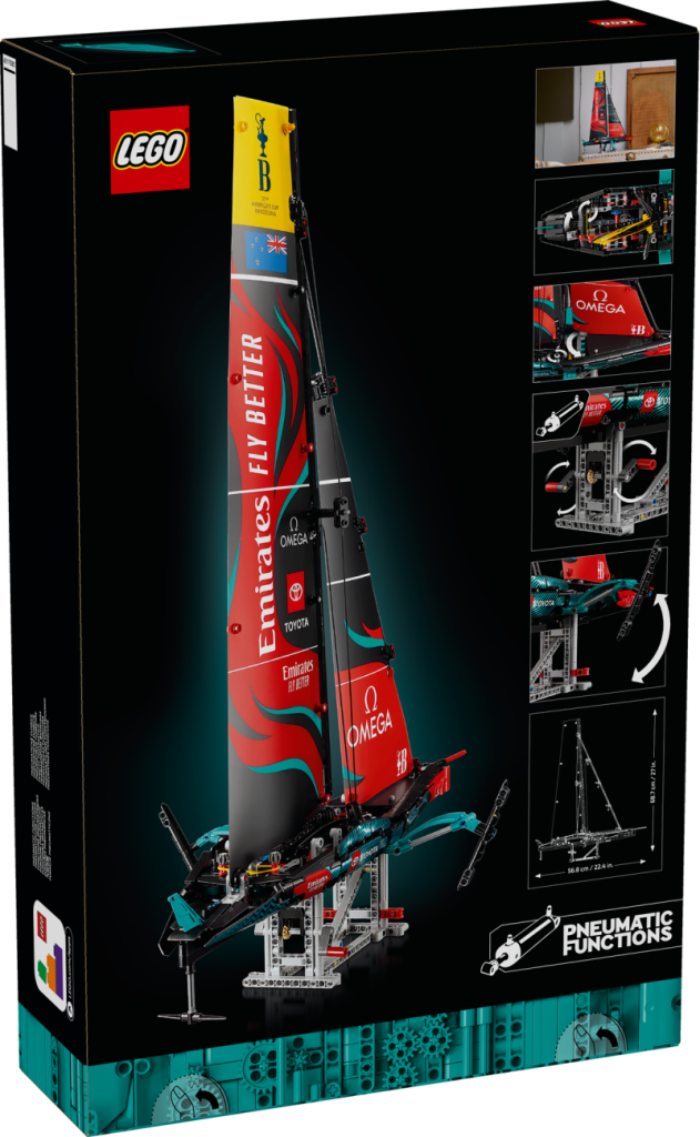 LEGO Technic 42174 Emirates Team New Zealand AC75 Rennjacht vorgestellt!