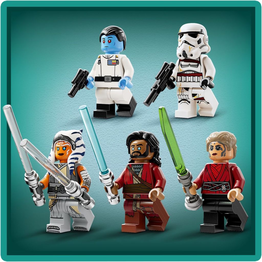LEGO Star Wars Neuheiten im August: Desert Skiff & Sarlacc Pit und Ahsoka Tanos Duell auf Peridea vorgestellt!
