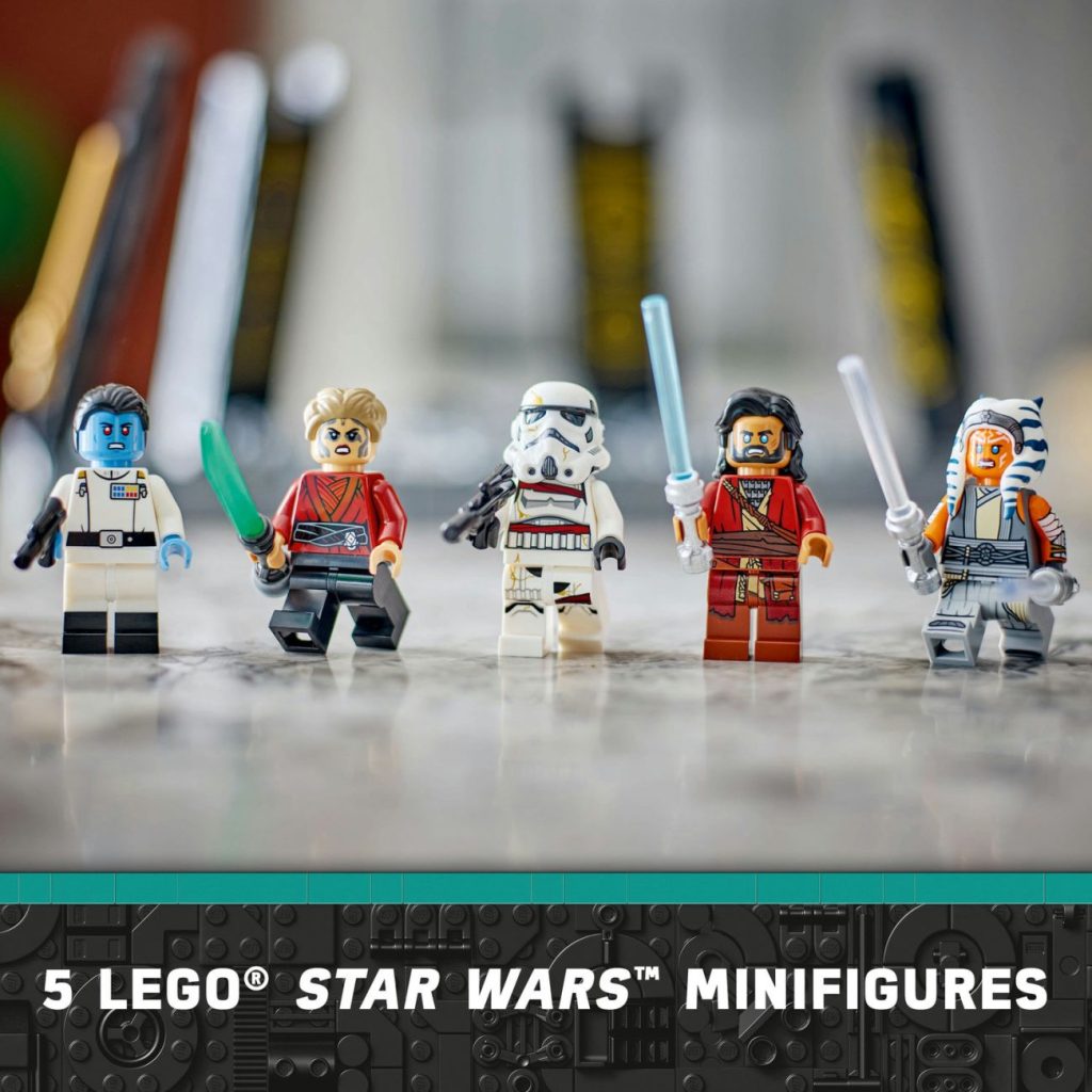 LEGO Star Wars Neuheiten im August: Desert Skiff & Sarlacc Pit und Ahsoka Tanos Duell auf Peridea vorgestellt!