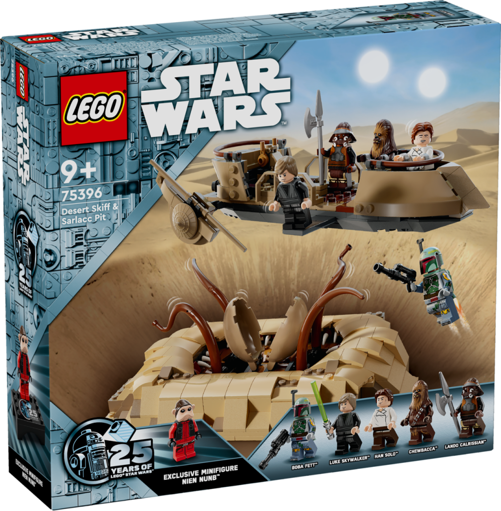 LEGO Star Wars Neuheiten im August: Desert Skiff & Sarlacc Pit und Ahsoka Tanos Duell auf Peridea vorgestellt!