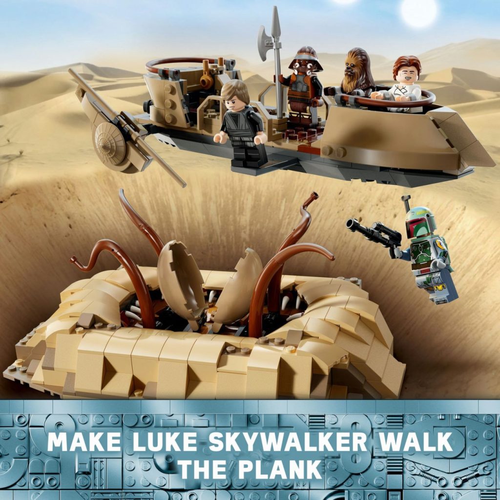 LEGO Star Wars Neuheiten im August: Desert Skiff & Sarlacc Pit und Ahsoka Tanos Duell auf Peridea vorgestellt!