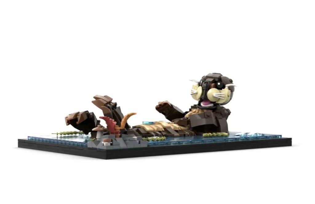 LEGO Ideas Floating Sea Otter