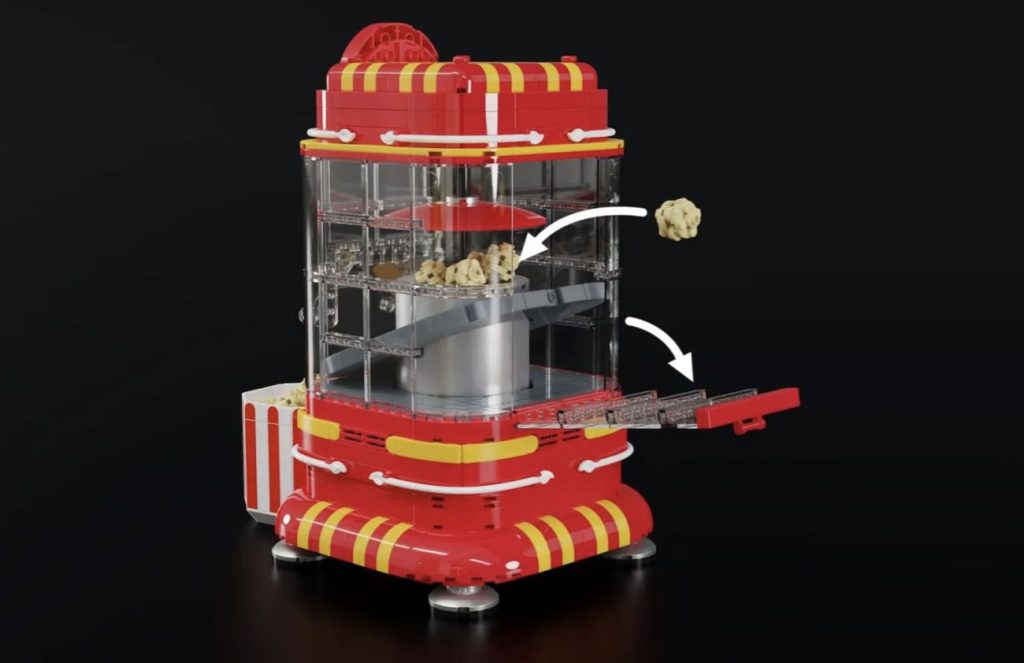 LEGO Ideas Popcorn Machine