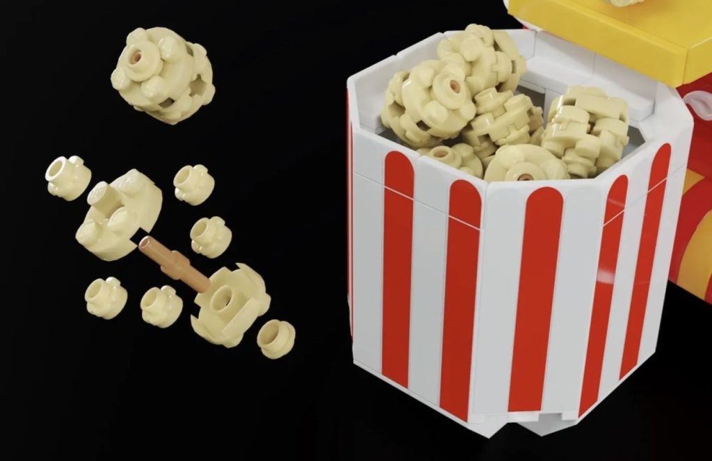 LEGO Ideas Popcorn Machine