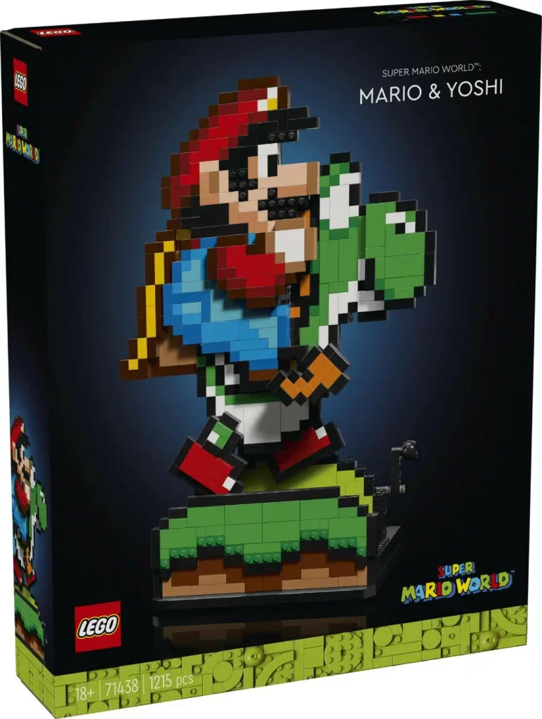 LEGO Super Mario World 71438: Mario & Yoshi in 16-Bit offiziell vorgestellt!