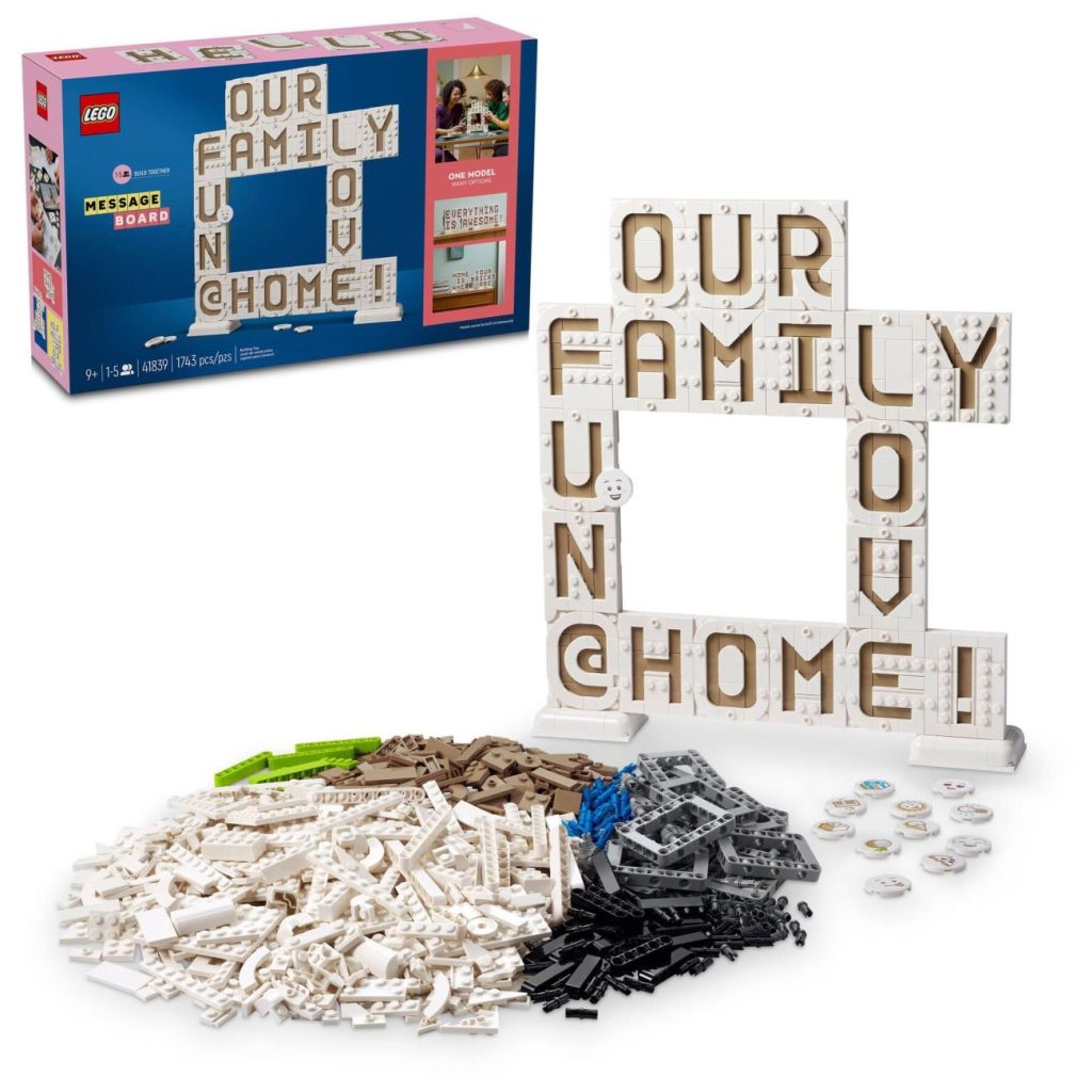 LEGO 41839 Infotafel: Anpassbares Messageboard offiziell vorgestellt!