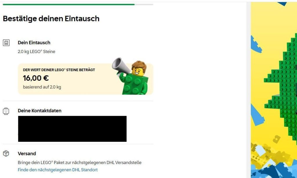 LEGO Brick Take Back jetzt auch online möglich: Erfahrungsbericht