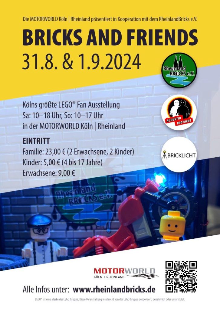 Bricks and Friends 2024: Ausstellung an diesem Wochenende