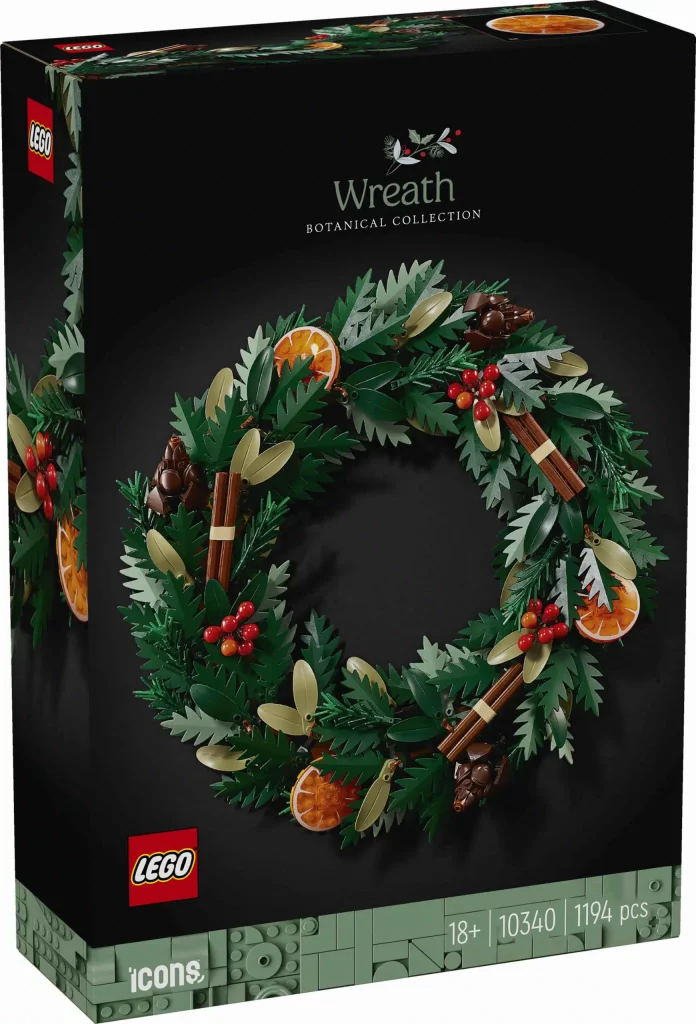 LEGO Icons 10370 Weihnachtsstern & 10340 Dekokranz offiziell vorgestellt!