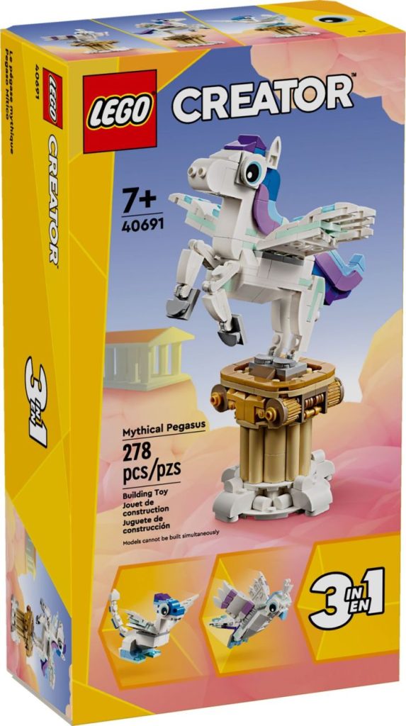 LEGO Creator 40691 Pegasus ab 100 Euro Einkaufswert jetzt verfügbar + LEGO Blumentopf ab 150 Euro!