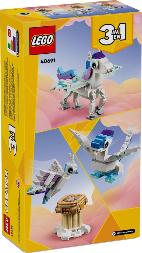 LEGO Creator 40691 Pegasus ab 100 Euro Einkaufswert jetzt verfügbar + LEGO Blumentopf ab 150 Euro!