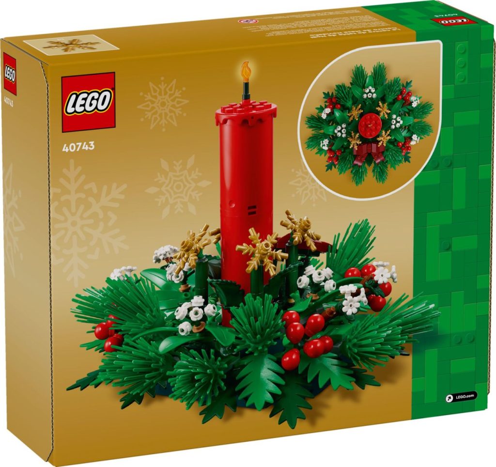 LEGO 40743 Weihnachtsgesteck