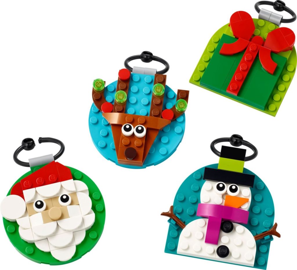 LEGO 40744 Verschiedene Christbaumanhänger
