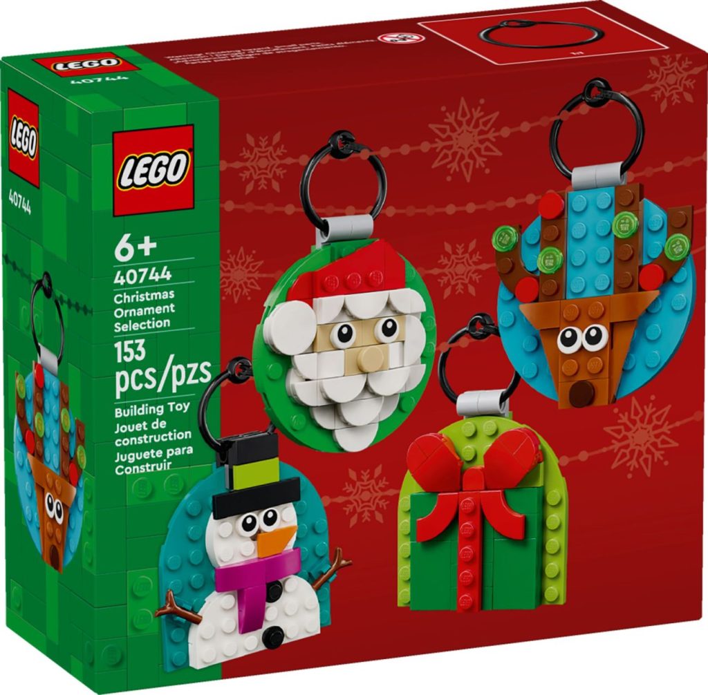 LEGO 40744 Verschiedene Christbaumanhänger