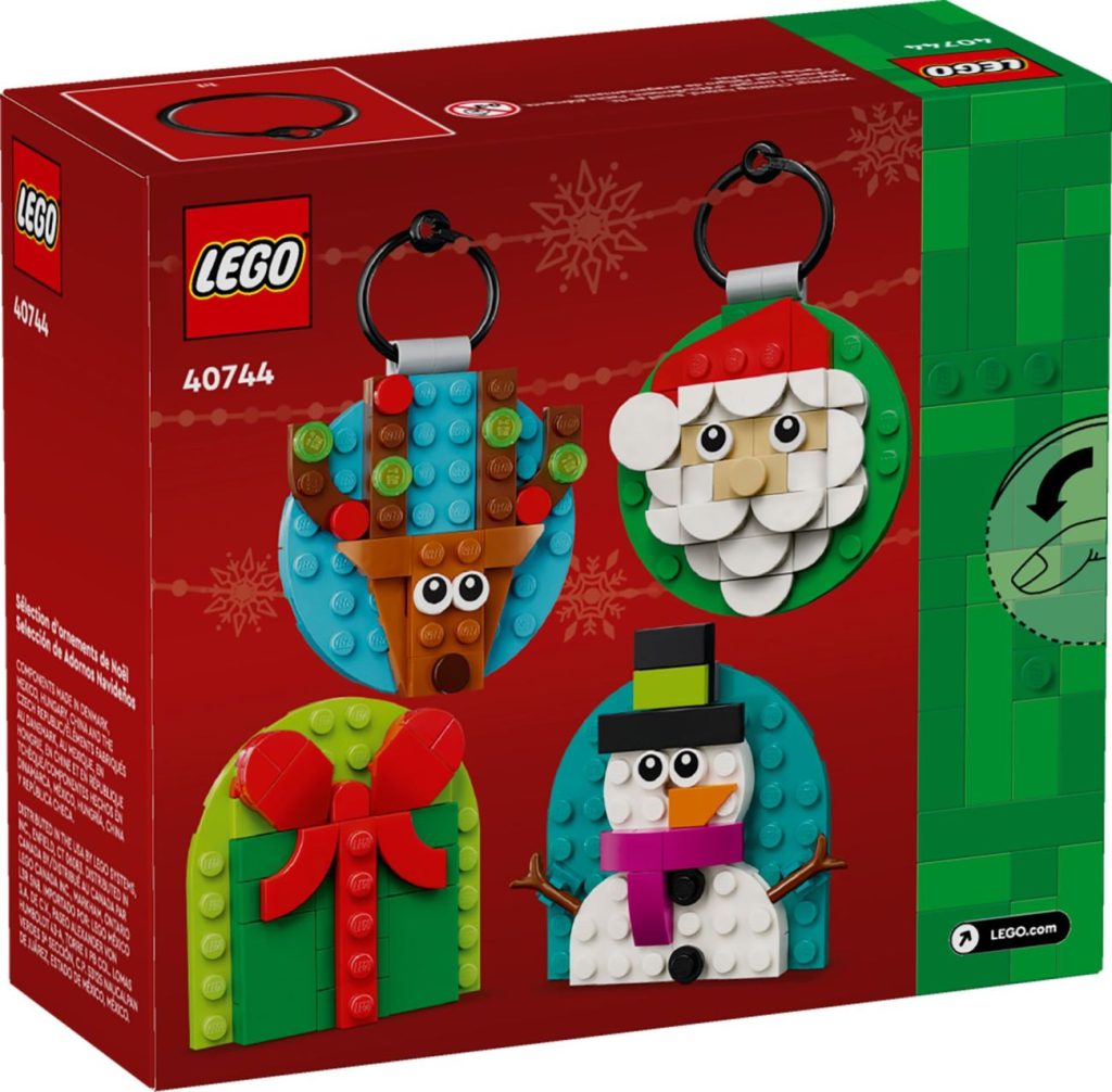 LEGO 40744 Verschiedene Christbaumanhänger