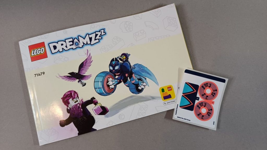 LEGO Dreamzzz 71479 Zoeys Katzenmotorrad