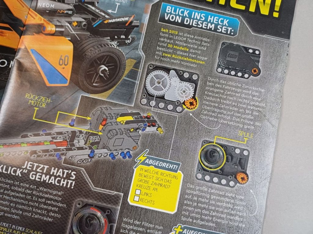 Neuzugang: LEGO Technic Magazin #1 mit Abrissbirne