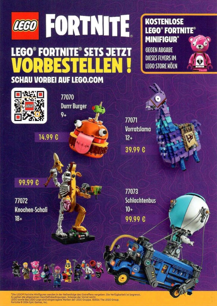 LEGO Fortnite Merch
