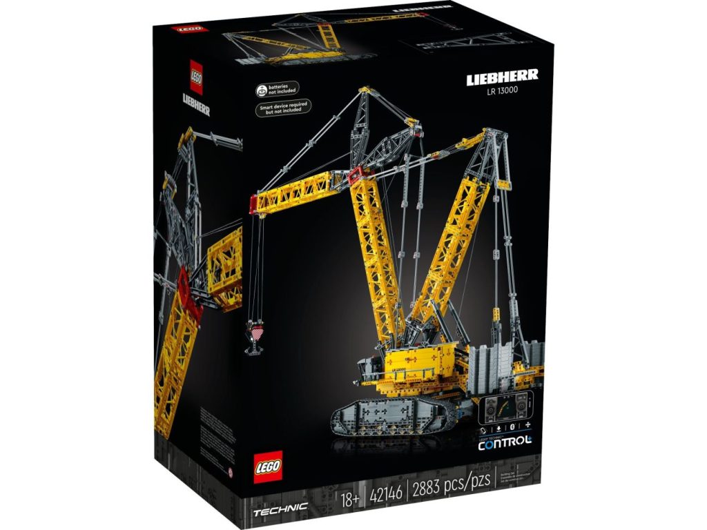 Das sind aktuell die 10 größten LEGO Technic Sets