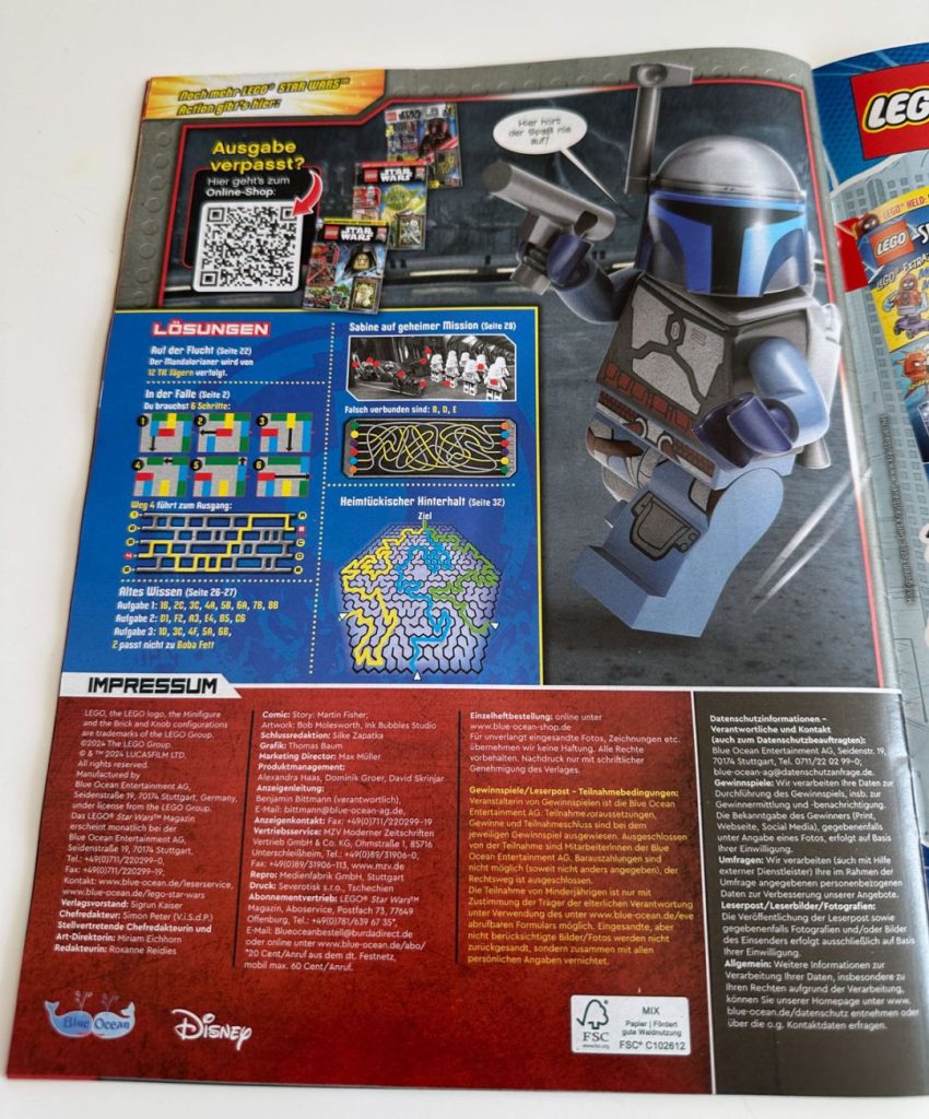 LEGO Star Wars Magazin Mandalorianer-Spezial #1