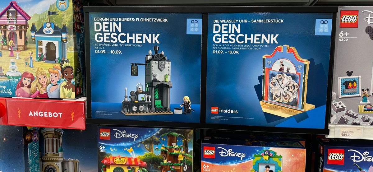 Neuer LEGO Katalog September bis Dezember 2024 da!