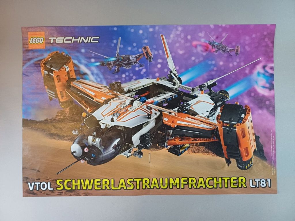 LEGO Technic Magazin #2 mit Hubschrauber und starke Vorschau