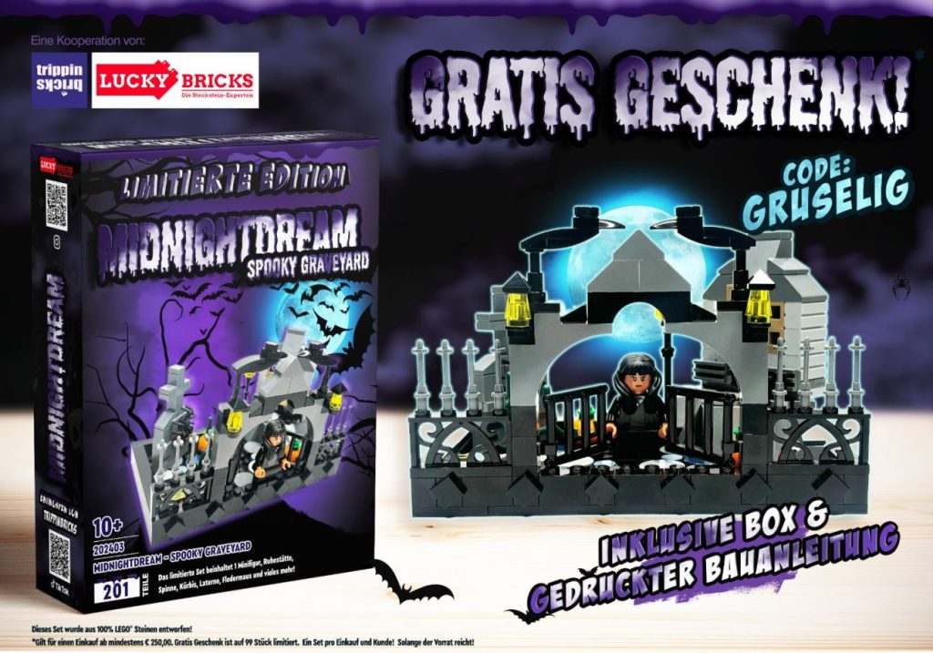 Lucky Bricks: Halloween Sale mit tollen LEGO Angeboten & Grusel-GWP ab 250 Euro