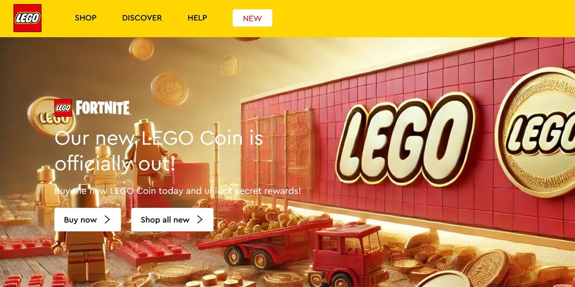 LEGO Shop gehackt