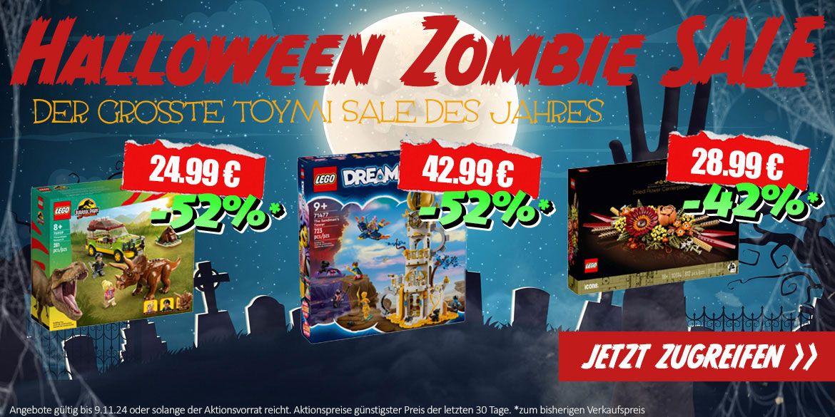 Toymi LEGO Sale Halloween