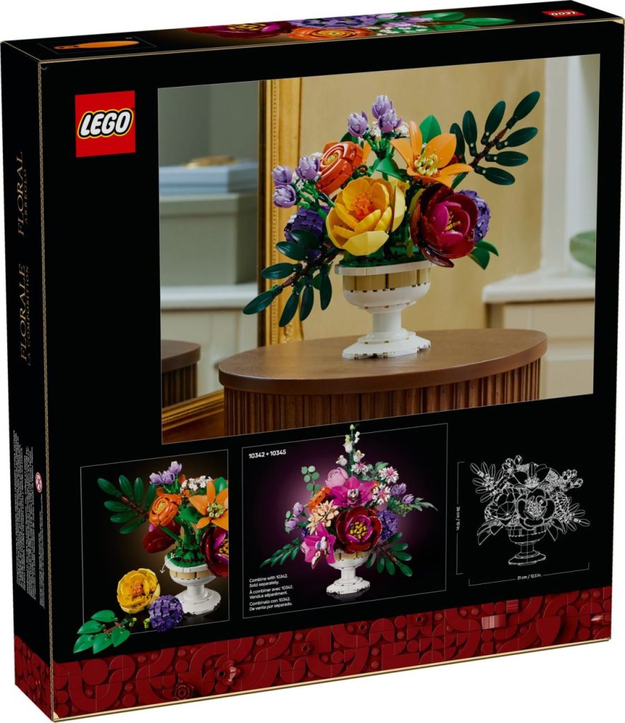LEGO Botanicals 10345 Blumengesteck: Weitere Neuheit erscheint im Februar!