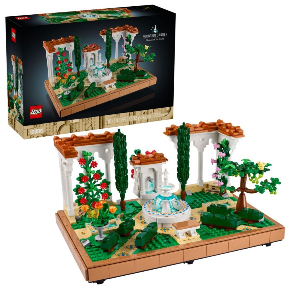 LEGO Icons 10359 Fountain Garden offiziell vorgestellt!
