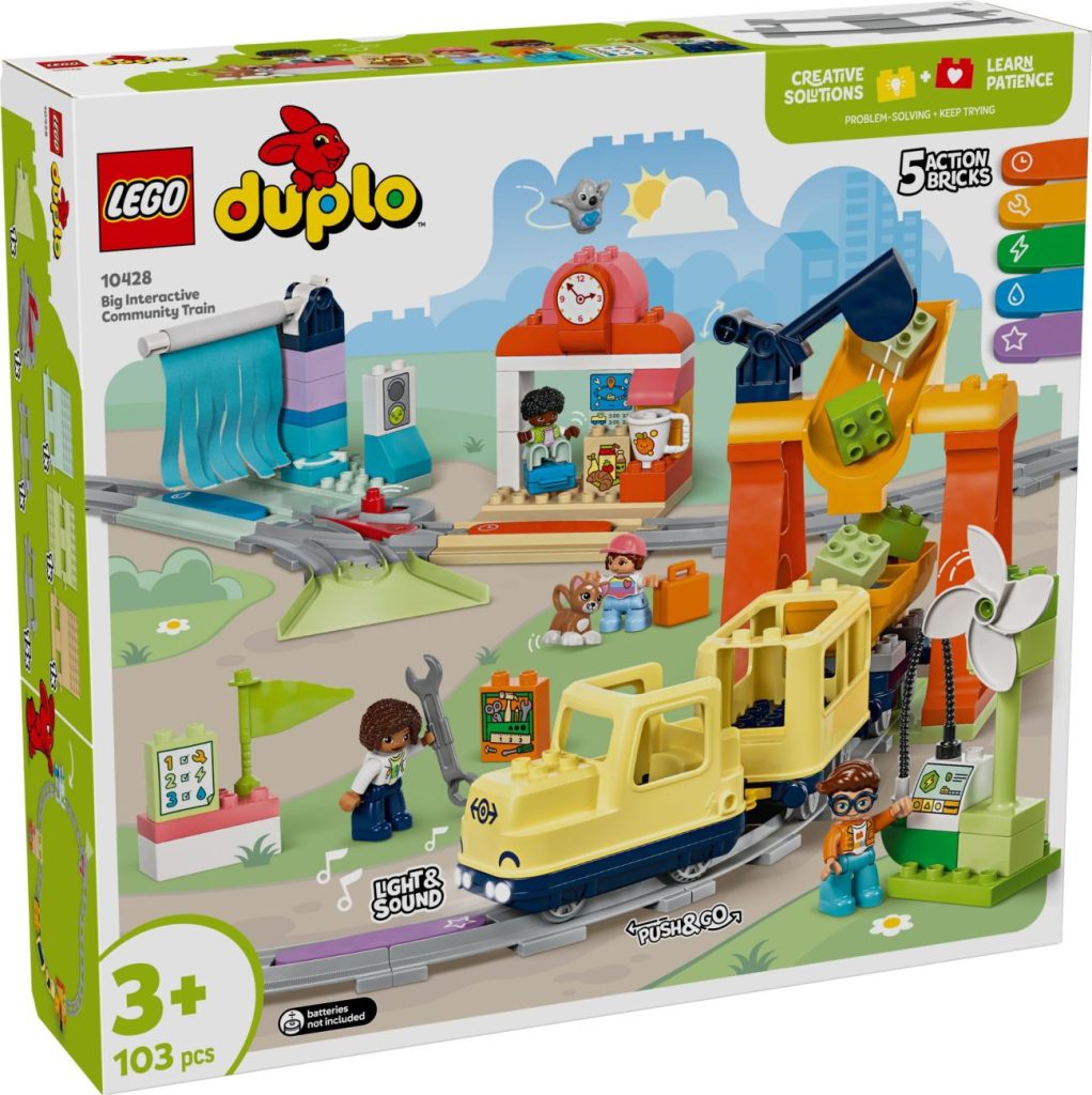 LEGO DUPLO: Erste Bilder zu vier neuen Eisenbahn Sets in 2025