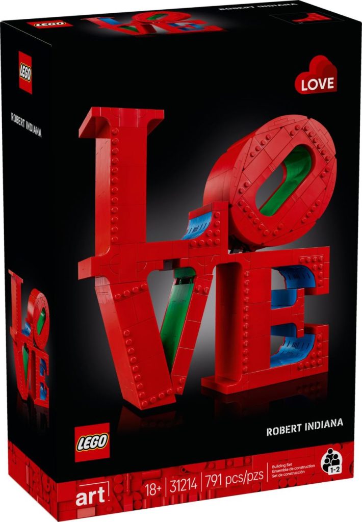 LEGO Art 31214 LOVE Skulptur offiziell vorgestellt!