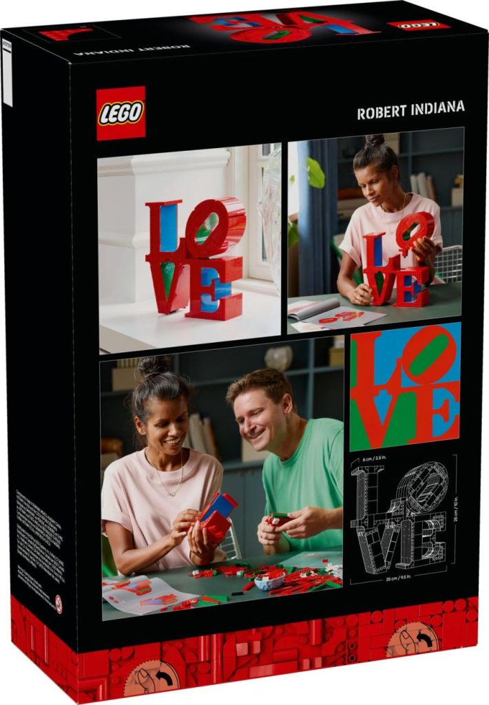 LEGO Art 31214 LOVE Skulptur offiziell vorgestellt!