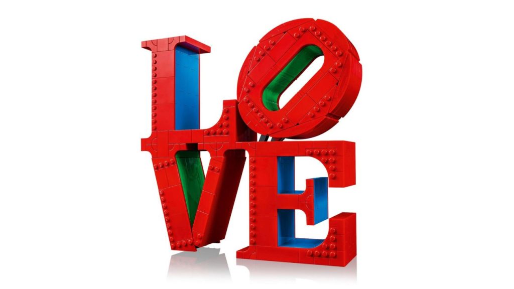 LEGO Art 31214 LOVE Skulptur offiziell vorgestellt!