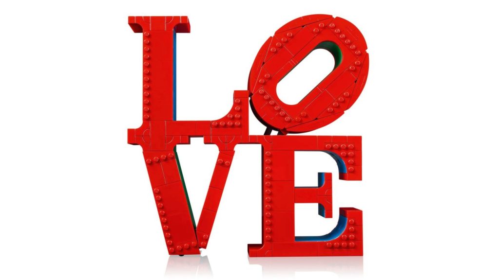 LEGO Art 31214 LOVE Skulptur offiziell vorgestellt!