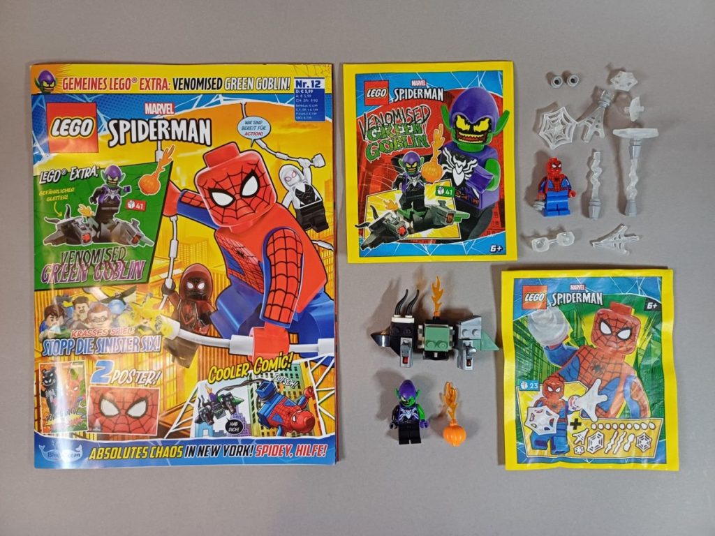 LEGO Spider-Man Magazin #12 im Review mit zweiter Minifigur und Heftvorschau!