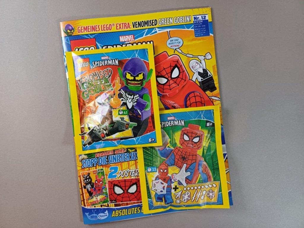 LEGO Spider-Man Magazin #12 im Review mit zweiter Minifigur und Heftvorschau!