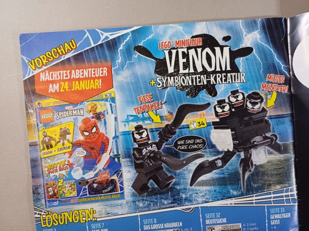 LEGO Spider-Man Magazin #12 im Review mit zweiter Minifigur und Heftvorschau!