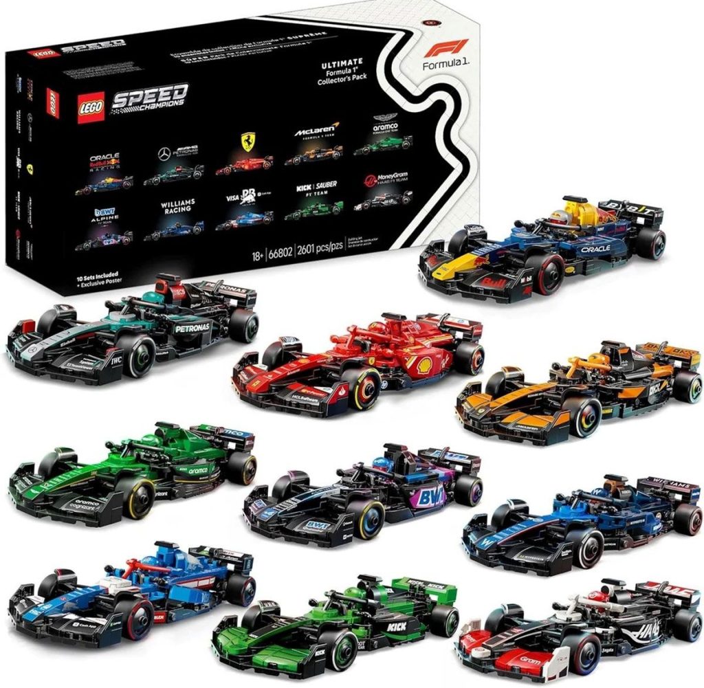 LEGO 66802 Speed Champions Ultimate Formel 1 Sammel-Edition exklusiv bei Amazon