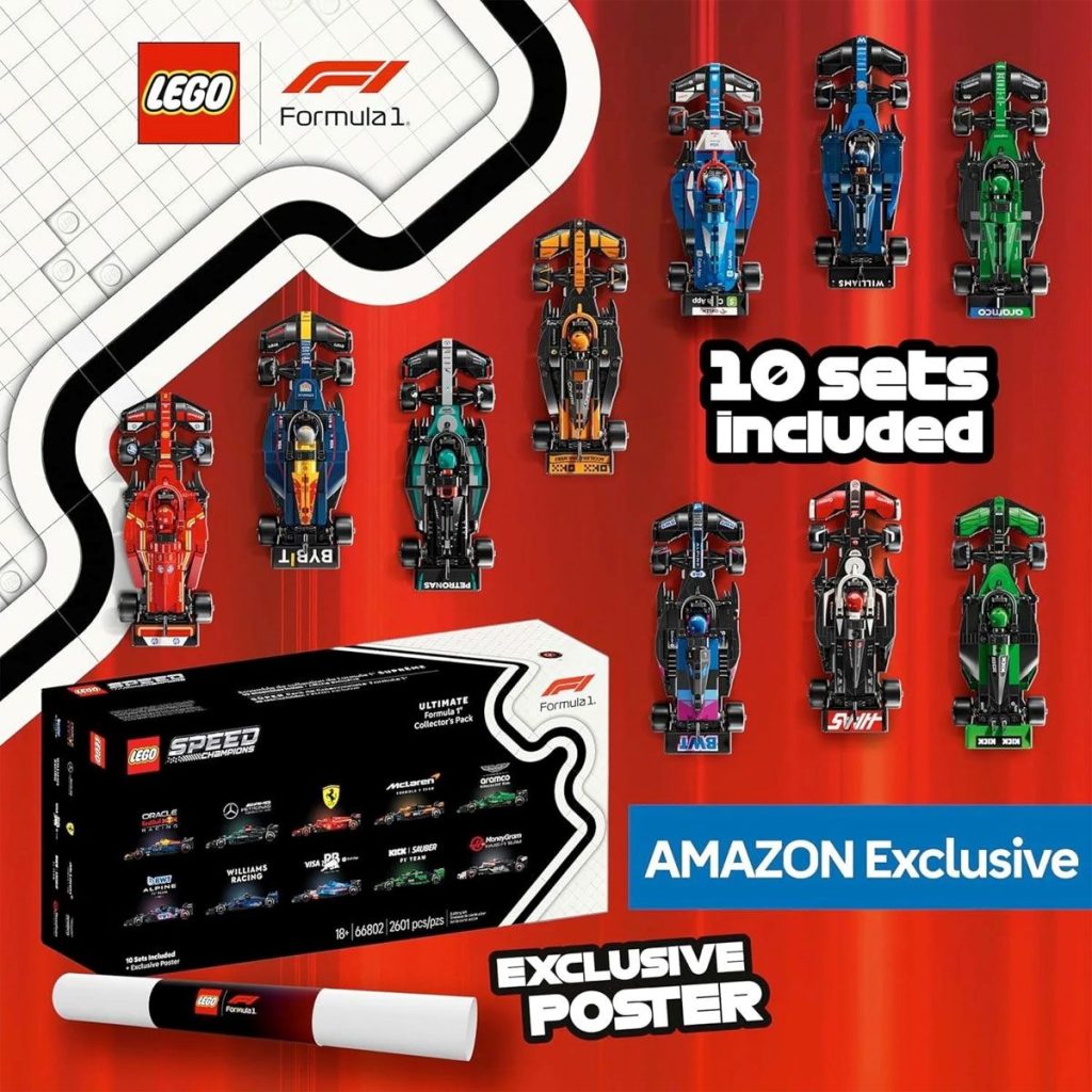 LEGO 66802 Speed Champions Ultimate Formel 1 Sammel-Edition exklusiv bei Amazon