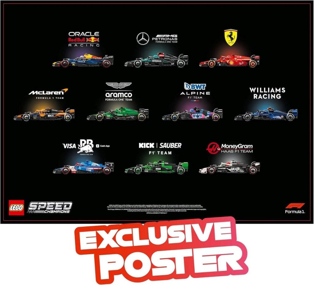 LEGO 66802 Speed Champions Ultimate Formel 1 Sammel-Edition exklusiv bei Amazon